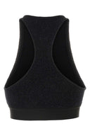 Palm Angels Black Viskose Mischtuch