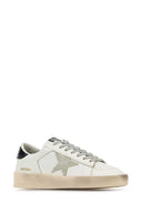 Golden Goose Deluxe Brand White Leather Stardan Sneakers