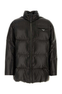 Prada Black Nappa in pelle giù