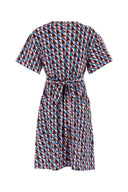 Weekend Printed Stretch Lyocell Lucas Mini Dress