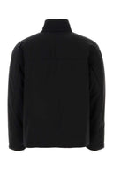 Salvatore Ferragamo Black Polyester gepolsterte Jacke