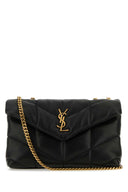 Saint Laurent Black Nappa Leather Puffer Toy Crossbody Bag