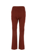 Saint Laurent Tiziano Red Cotton Pant