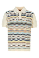 Missoni Ivory Cotton Polo