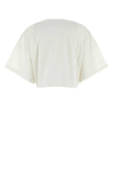 Chloe Ivory Cotton Oversize T Shirt