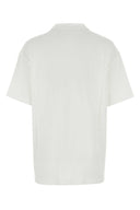 Jil Sander weiße Baumwoll -T -Shirt