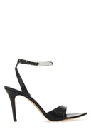 Isabel Marant Black Leder Yluan Sandalen