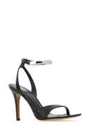 Isabel Marant Black Leder Yluan Sandalen