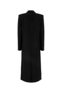 Stella Mc Cartney Black Wool Coat