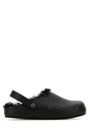 Stella Mc Cartney Black Alter Mat Elyse Slippers