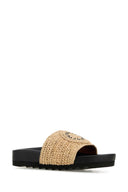 Stella McCartney Raffia Elyse Pantoffeln