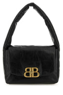 Balenciaga Nero Nappa in pelle piccola borsa a tracolla Monaco