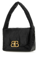 Balenciaga Nero Nappa in pelle piccola borsa a tracolla Monaco