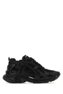 Balenciaga Black Mesh e Rubber Runner Sneaker
