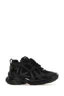 Balenciaga Black Mesh e Rubber Runner Sneaker