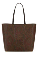 Bolso shopping mediano esencial de lona estampada de Etro