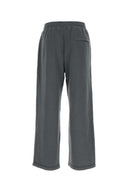 Jogger di cotone antracite Dolce & Gabbana