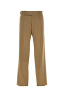 Dolce & Gabbana Cappuccino Stretch Wool Pant