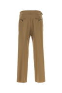 Dolce & Gabbana Cappuccino Stretch Wool Pant
