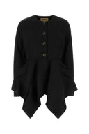Uma Wang Black Viskose Mischjacke