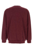 Adidas Felpa In Cotone Bordeaux