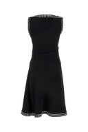 Burberry Black Satin Dress