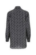 Burberry Printed Silk Shirt
