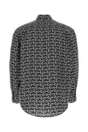 Burberry Printed Silk Oversize Shirt