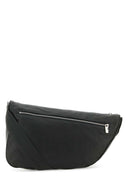 Burberry Slate Leather Large Shield Crossbody Bag