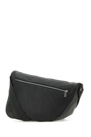 Burberry Slate Leather Large Shield Crossbody Bag