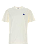 Burberry White Cotton T Shirt