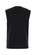 Burberry Black Stretch Cotton Tank Top