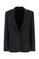 Philosophy Di Lorenzo Serafini Charcoal Stretch Polyester Blazer
