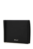 Bally Black Leather Card Holder