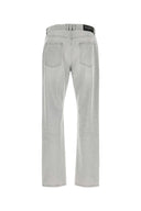 Jeans in denim grigio balmain