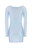 Coperni Printed Jersey Mini Dress