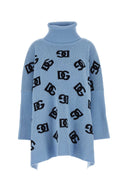 Dolce & Gabbana Embroidered Wool Poncho