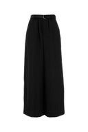 Sacai Embroidered Wool Wide Leg Pant