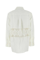 Marine Serre White Cotton Shirt