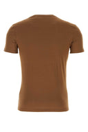 Tom Ford Brown Stretch Cotton Blend T Shirt