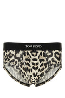 Tom Ford Printed Stretch Cotton Brief