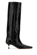 Paris Texas Black Leather Boots Buttina