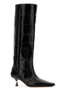Paris Texas Black Leather Boots Buttina