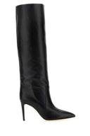 Paris Texas Black Leather Boots