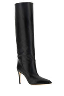 Paris Texas Black Leather Boots