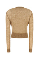 Gimaguas Camel Nylon Blend Mum Sweater