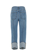 Jeans di denim bottega veneta