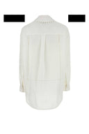 Camicia di lino bianco Bottega Veneta