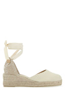 Castaner Elfenbein Canvas Carina Wedges