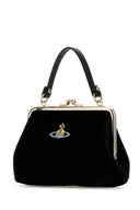 Vivienne Westwood Black Velvet Granny Handbag